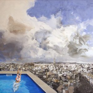 la-piscina-2010-tecnica-mixta-sobre-tela.-160x200cm